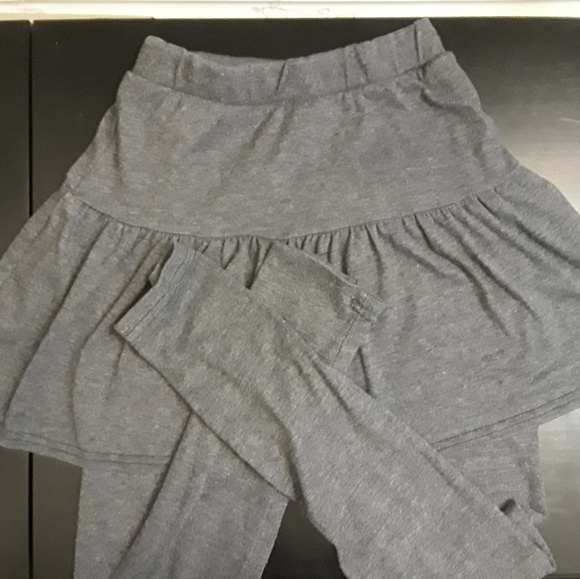 Grey Skirt w/ Leggings attached - Picture 2 of 4